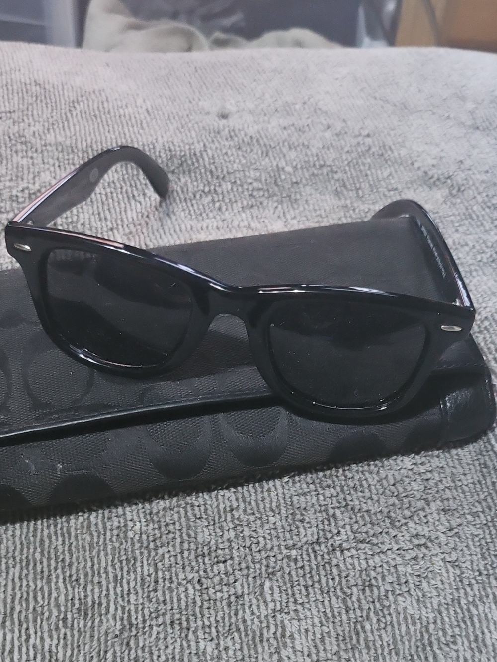 Wayfarer Exact Copy!!  Polarized By Foster Grant New